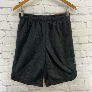 Reebok Basketball Shorts Mens Sz S Slim Black Drawstring Waist NWT